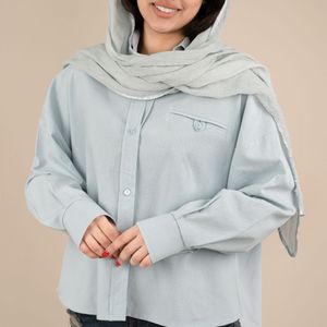 شومیز لینن مارینا