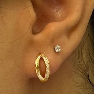 خرید اینترنتی گوشواره ژوپینگ زنانه مدل نیم دایره