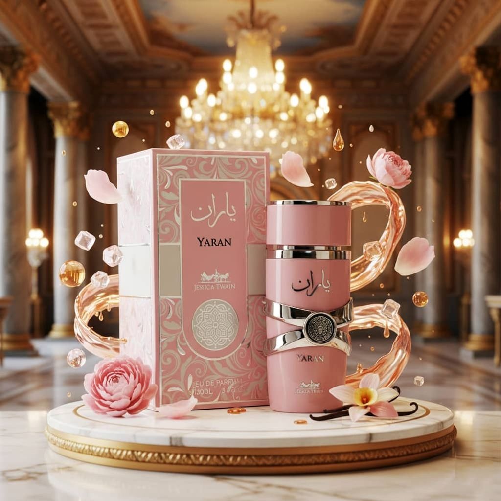 قیمت عطر ادکلن زنانه یارا صورتی جسیکا توین فرانسه مدل یاران  -  100 میل