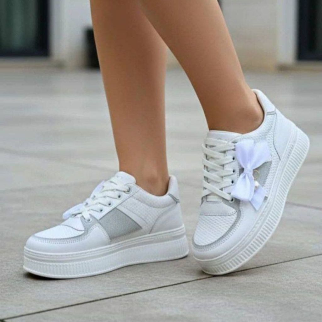 خرید اینترنتی کفش کتونی اسپرت مدل پاورچین زنانه