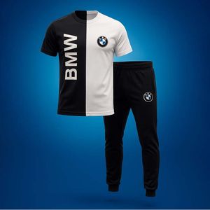 مشخصات ست تیشرت شلوار bmw مردانه مدل Noman