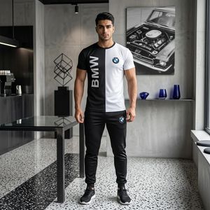 خرید اینترنتی قیمت ست تیشرت شلوار bmw مردانه مدل Noman