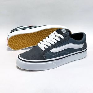 خرید اینترنتی کتانی ونس اولداسکول طوسی Vans Old Skool