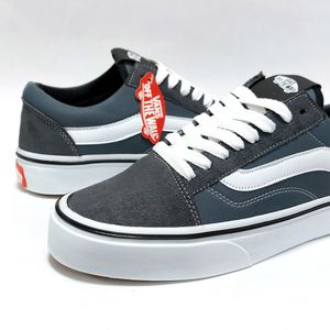 خرید انلاین کتانی ونس اولداسکول طوسی Vans Old Skool