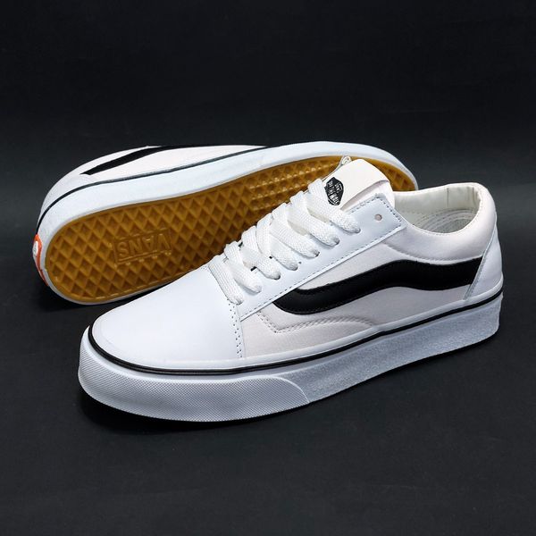 ونس اولداسکول سفید خط مشکی Vans Old Skool