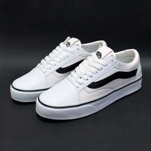 فروش اینترنتی ونس اولداسکول سفید خط مشکی Vans Old Skool