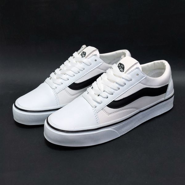 ونس اولداسکول سفید خط مشکی Vans Old Skool