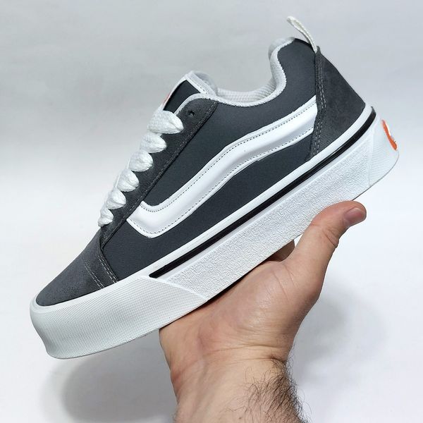 کتانی ترند ونس کنو اسکول طوسی  Vans Knu Skool