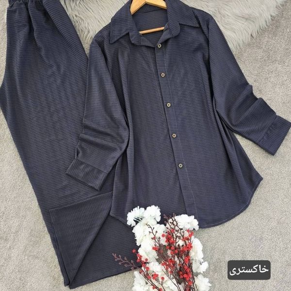 مانتو شلوار بیسکوییتی