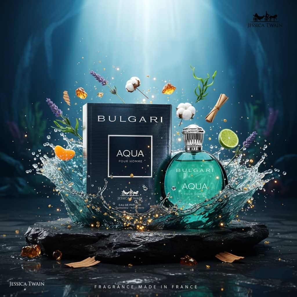 قیمت ارزان عطر ادکلن مردانه بولگاری آکوا پور هوم جسیکا توین فرانسه  - 100 میل