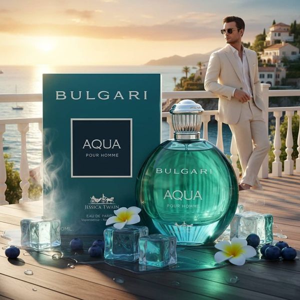 عطر ادکلن مردانه بولگاری آکوا پور هوم جسیکا توین فرانسه  - 100 میل