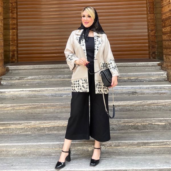 مانتو زنانه مدل روشا (کالکشن فروزان نریمیسا)