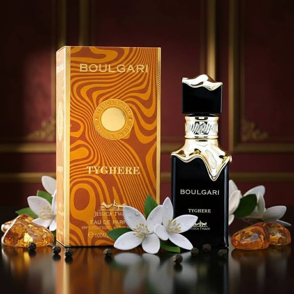 عطر ادکلن 2026 مردانه بولگاری تایگار جسیکا توین فرانسه مدل بولگاری تیگر