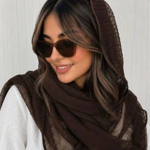 مشخصات شال حریر کنفی دور گاندوزی
