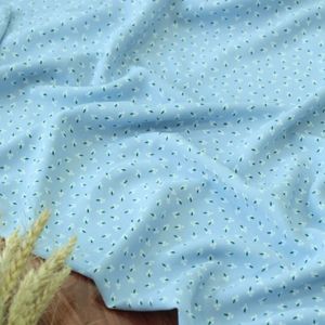 خرید آنلاین پارچه شانتون نخ طرحدار