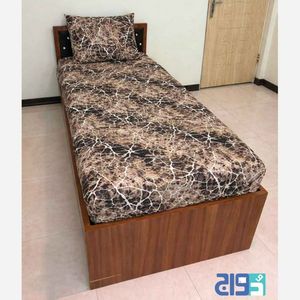ست ملحفه یکنفره کشدار، آلفا(شکلاتی)