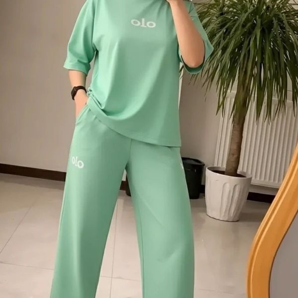 ست تیشرت شلوار الو alo ارا