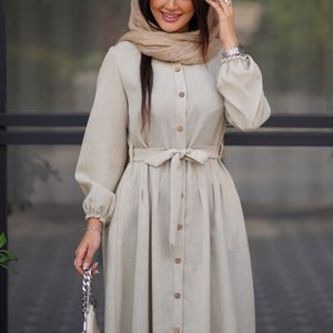 خرید آنلاین مانتو بلند پیراهنی پریزاد