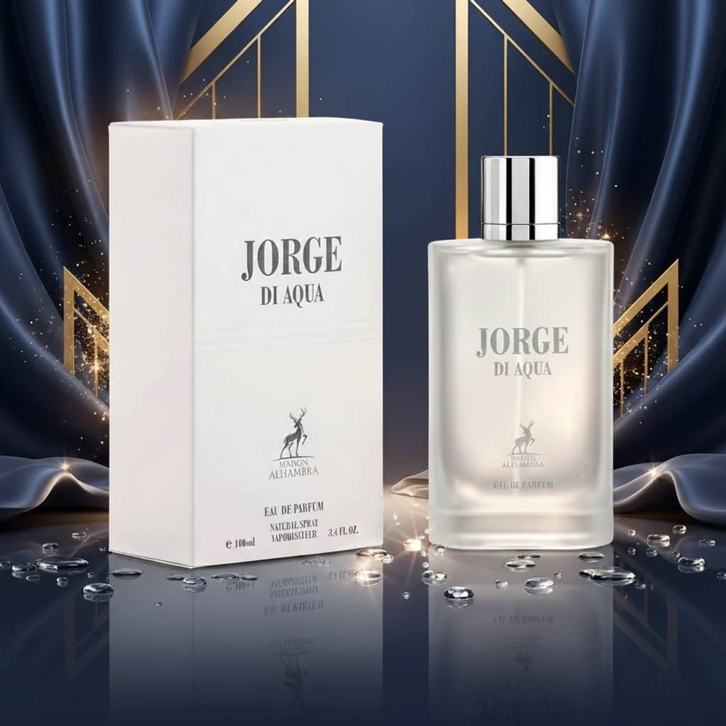 خرید آنلاین عطر ادکلن مردانه آکوا دی جیو سفید الحمبرا مدل جرج دی آکوا - 100 میل