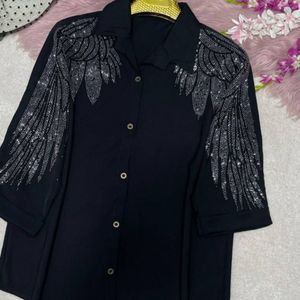 خرید انلاین شومیز نگینی ریحان