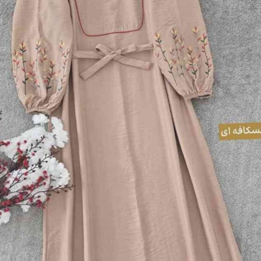 قیمت ارزان کفتان گلدوزی نرگسی