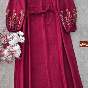 خرید آنلاین کفتان گلدوزی نرگسی