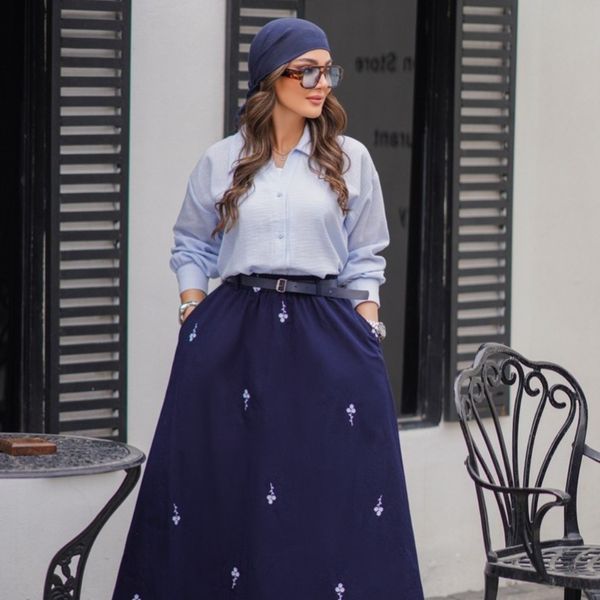 شومیز و دامن چیچک