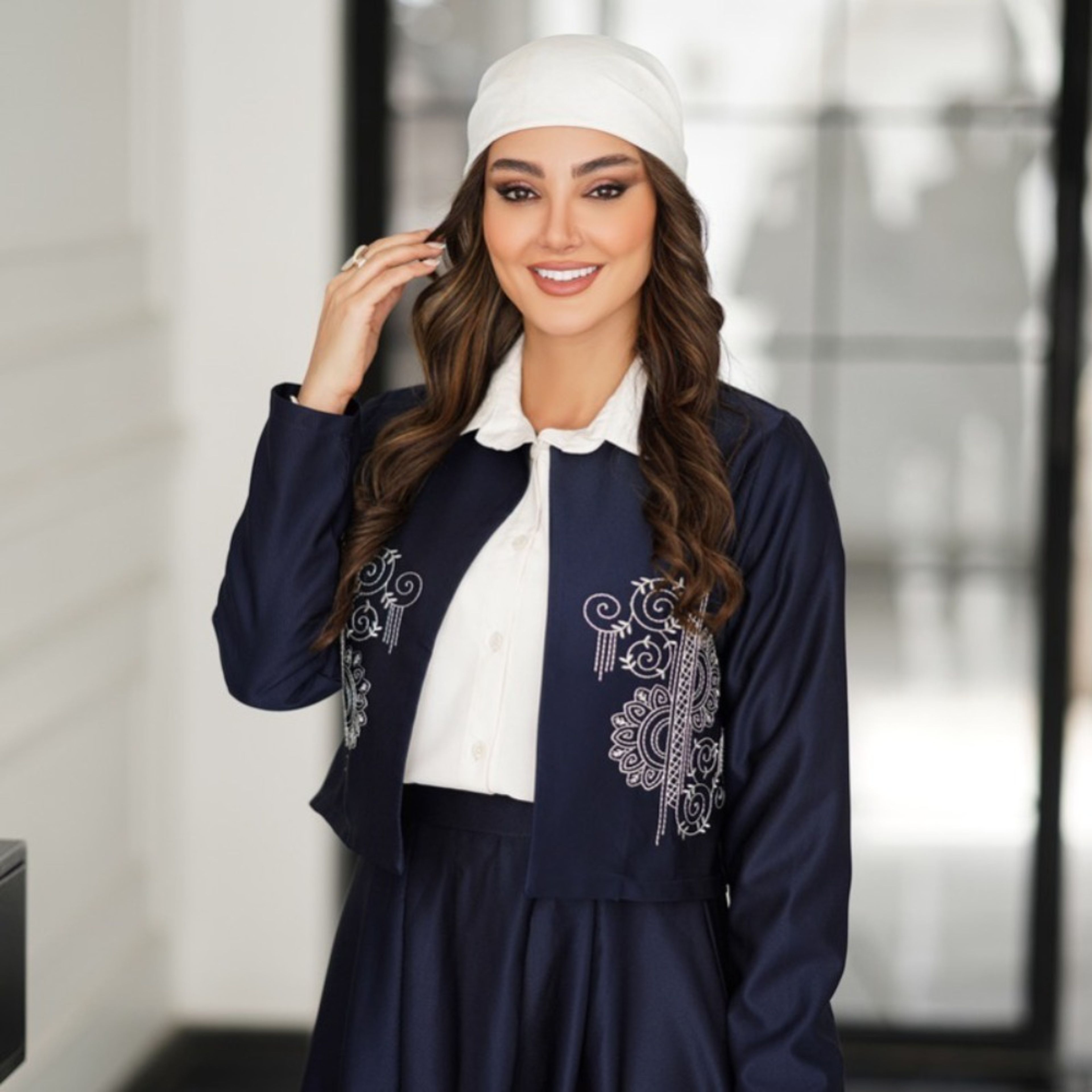 خرید انلاین شومیز و کت و دامن پرستو