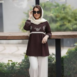 قیمت ارزان تونیک گلدوزی شده مهتا
