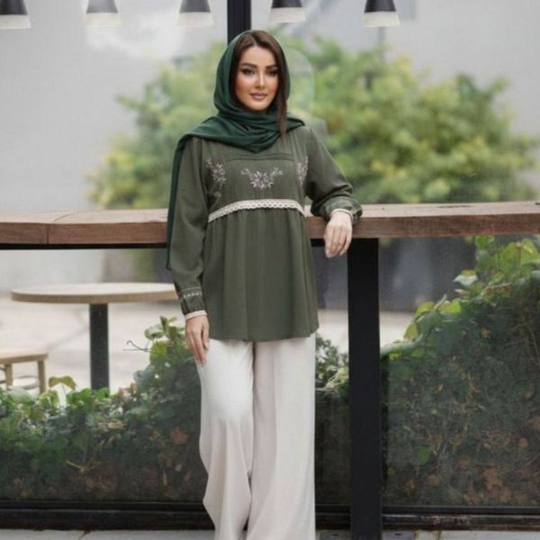 تونیک گلدوزی شده مهتا