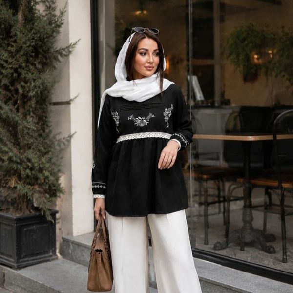 تونیک گلدوزی شده مهتا