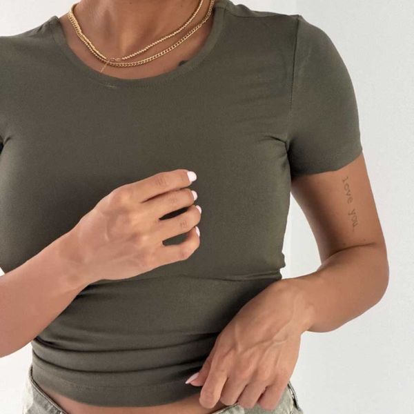 بلوز ساده LYCRA کد 180597