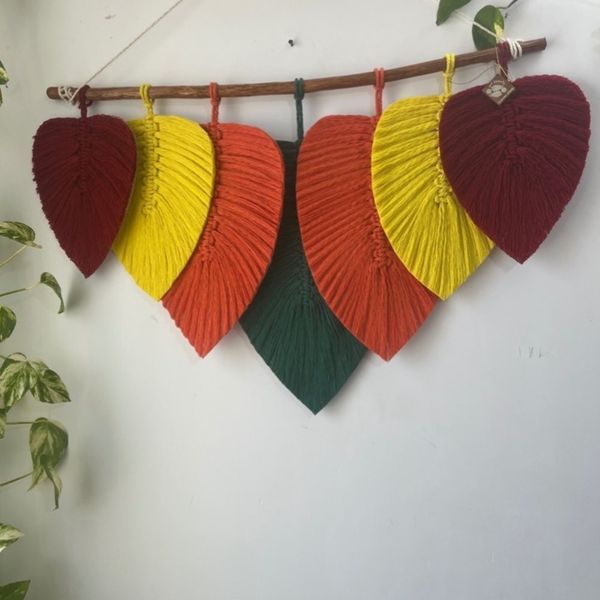 آویز برگ پاییزه رنگ دلخواه آرت بیوتی