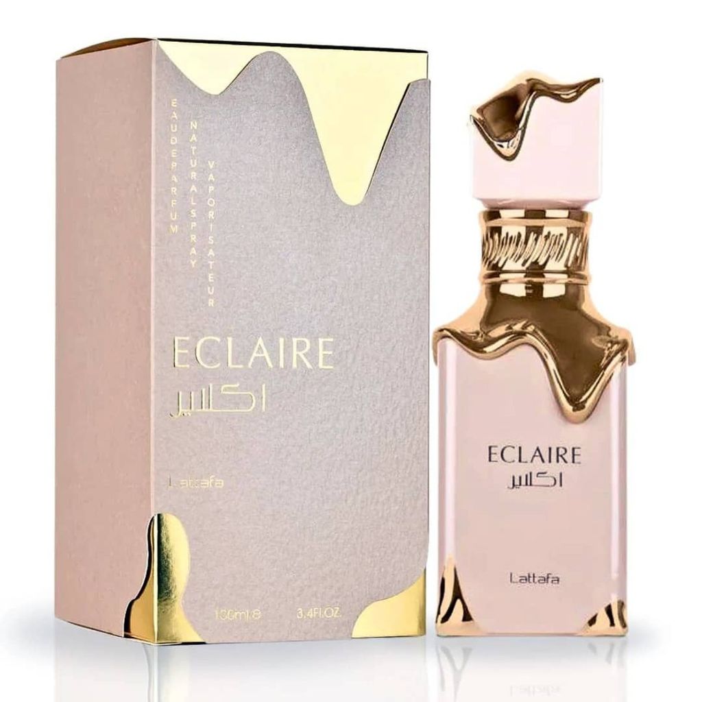 خرید آنلاین عطر ادکلن عربی زنانه اکلایر لطافه اصل - رایحه بیانکو لاته - 100 میل