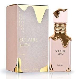 خرید آنلاین عطر ادکلن عربی زنانه اکلایر لطافه اصل - رایحه بیانکو لاته - 100 میل