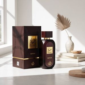 خرید آنلاین عطر ادکلن زنانه حیاتی رویال فراگرنس ورد رایحه موصوف عربی - هارد باکس