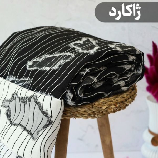 پارچه ژاکارد پفکی 2 رو