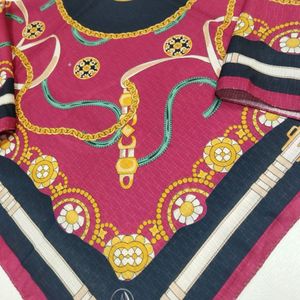 فروش اینترنتی روسری یا مینی اسکارف طرحدار نخی زنانه rsr3w