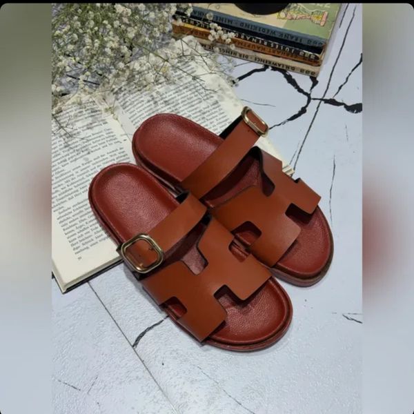 صندل هرمس سگک دار کد 0129