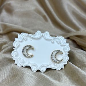 گوشواره طرح ماه