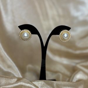 گوشواره طرح مروارید