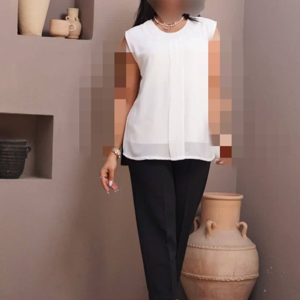 قیمت تاپ حریر شیفون مجلسی