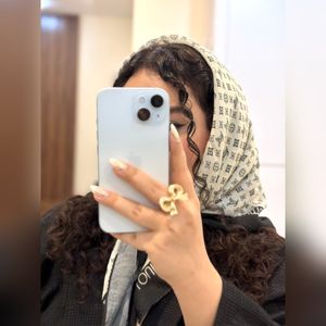 فروش اینترنتی مینی اسکارف سفید مشکی
