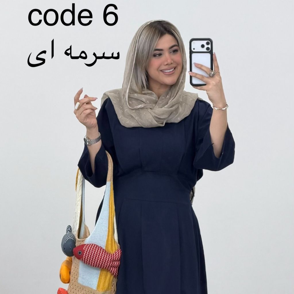 فروش اینترنتی پیراهن لینن مدل ساجده