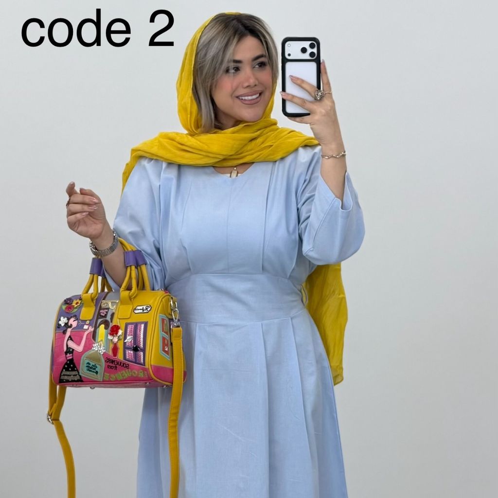 خرید اینترنتی پیراهن لینن مدل ساجده