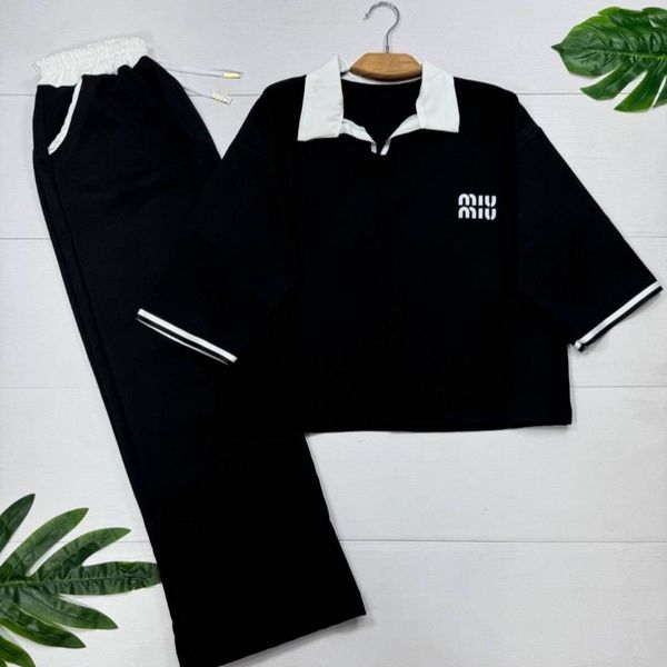 ست تیشرت شلوار ترند miu miu