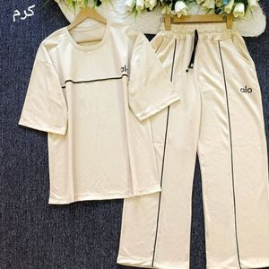 قیمت ارزان ست تیشرت و شلوارalo مغزی دوزی زنانه
