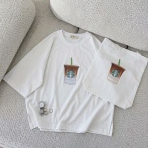 خرید آنلاین تیشرت باکسی چاپی drink