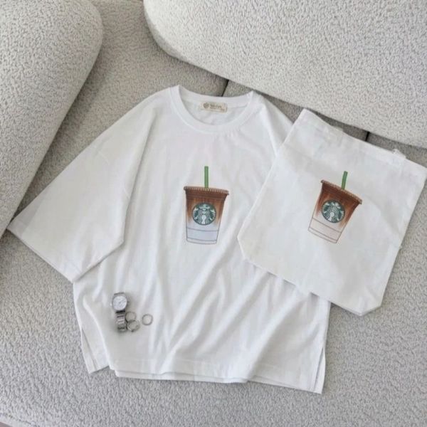 تیشرت باکسی چاپی drink