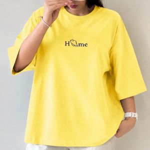 قیمت ارزان تیشرت باکسی چاپی home